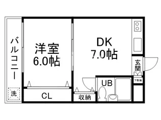 CERA御池【2階】の間取り