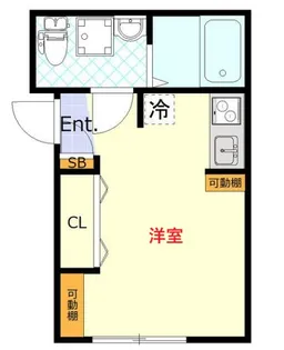 クレール雑色【2階】の間取り