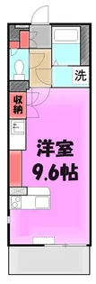 シンコーポ北与野【3階】の間取り