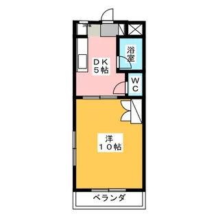 プランドール【3階】の間取り