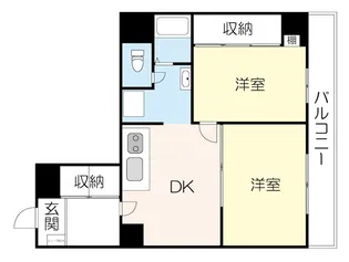 ラ・プリエ【1階】の間取り