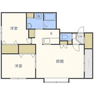 ドリーム35II【4階】の間取り