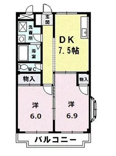PRIV15【3階】の間取り