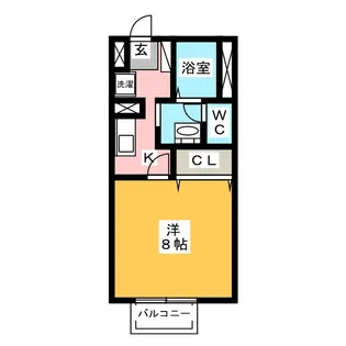 マ・メゾン大羽根【1階】の間取り
