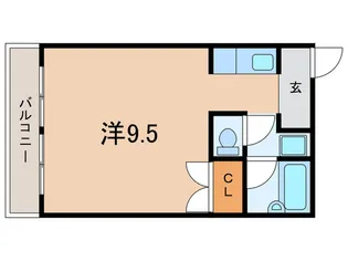 ラ・マドレー甲子園【3階】の間取り