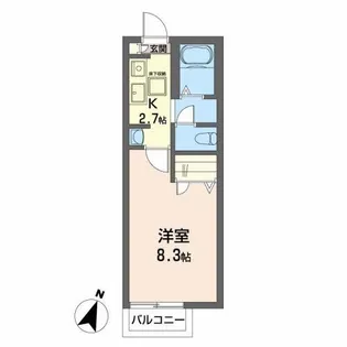 エクレシア【2階】の間取り