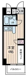 インディビレッジ【5階】の間取り