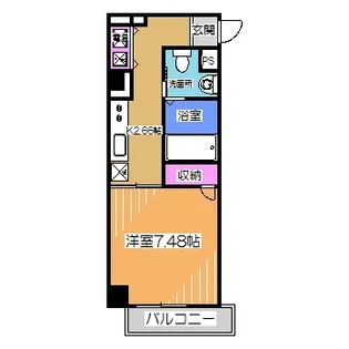プログレスアペゼ【2階】の間取り