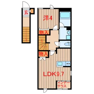 サンフラワーガーデン【2階】の間取り