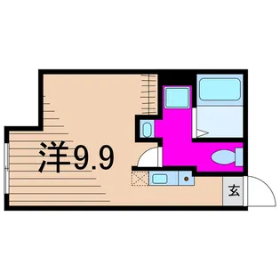 フィオーネ亀有【2階】の間取り