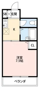 ブレーメンTAMA上原【3階】の間取り