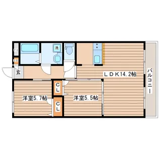 CCR2014【1階】の間取り