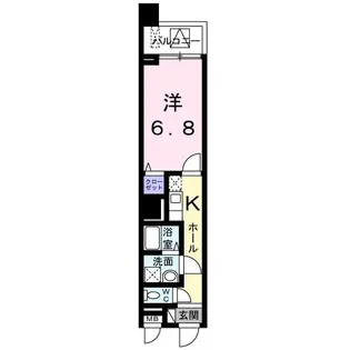 エクセレントヴィラ【5階】の間取り