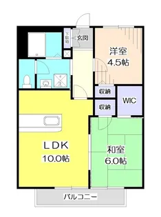 シンコーハイツ【1階】の間取り