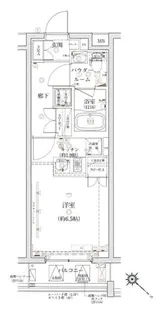 ベルシード板橋本町プレミア【3階】の間取り