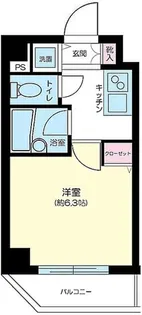 パークウェル方南町【3階】の間取り