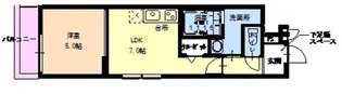 フジパレス北加賀屋V番館【1階】の間取り