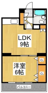 グレイス登戸【1階】の間取り