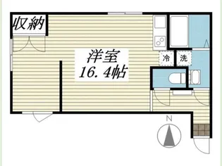 LAPiS上北沢II【4階】の間取り