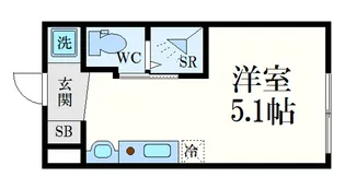 COLLINA本浦20【2階】の間取り