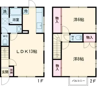 アメニティ100の間取り