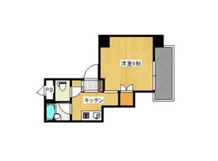 新・重森ビル【2階】の間取り