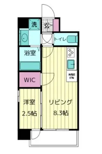 Ceresドーム前【6階】の間取り