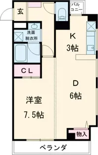 エルハイツ川田【4階】の間取り
