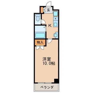 カーサ新栄【2階】の間取り