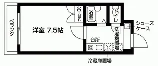 ウッドビレッジ【2階】の間取り