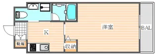 グランドシャルマン博多駅前【2階】の間取り