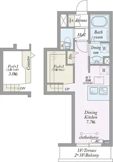 Maison de Chouchou Takasago【2階】の間取り