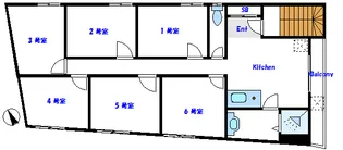 オアシス西日暮里【3階】の間取り