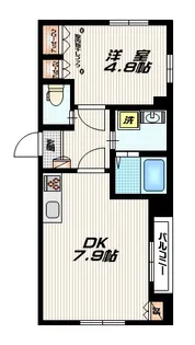 アイルコート【2階】の間取り
