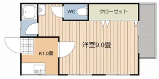 コーポエクセル【3階】の間取り
