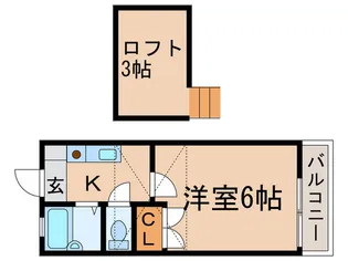 Y・A・Fハイム2号館【2階】の間取り