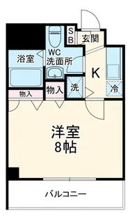 Humanハイム千葉本町【12階】の間取り
