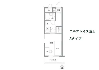 エルプレイス池上【3階】の間取り