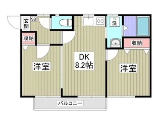 maison briller【2階】の間取り