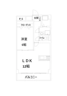 エスポワール瑞穂【4階】の間取り