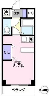エクレール与野本町2【2階】の間取り