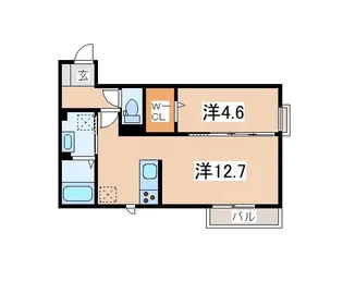 グレイス【2階】の間取り