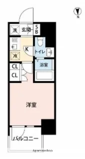 クレヴィアリグゼ北品川IIステーションコート【2階】の間取り