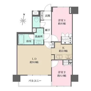 藤和本郷壱岐坂ホームズ【10階】の間取り