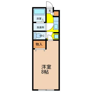 レーベンゆずりは【1階】の間取り