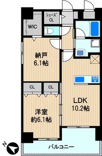 Green Terrace【7階】の間取り