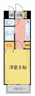 グランドパレス長町【2階】の間取り