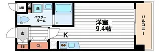 アーバンフラッツ上町【12階】の間取り