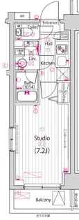 ガーラ・プレシャス横浜西谷【6階】の間取り