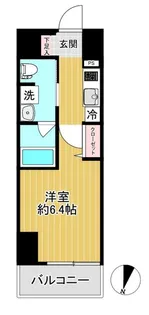 SHOKEN Residence横浜戸部【9階】の間取り